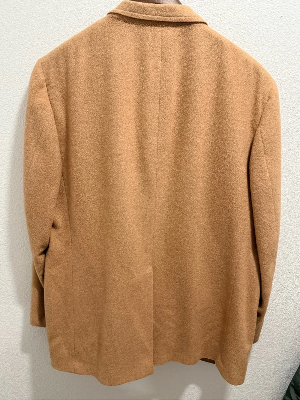 Vintage Camel Wool Barrister Blazer